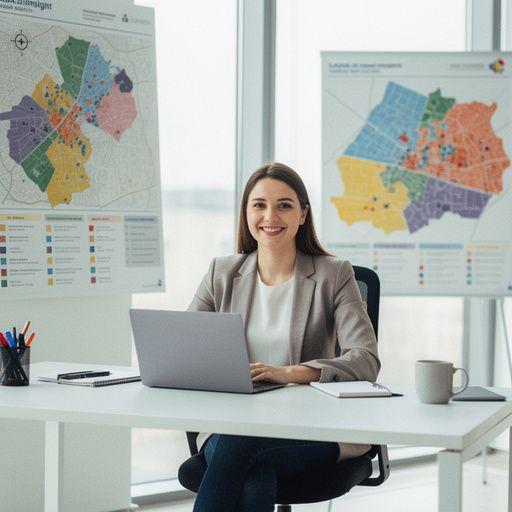 Hartă a unei regiuni din România cu puncte evidențiate ce indică surse locale de informații și cunoștințe practice.